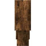  Zidna polica dimljeni hrast 159x18x66 cm konstruirano drvo | Eponuda.ba