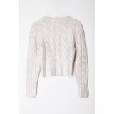 Trendyol Stone Foil Printed Knitwear Sweater | Shoptok.si