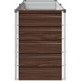  Povišeni vrtni krevet Crna 160 x 40 x 55 cm | shoptok.hr