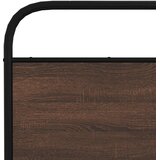  Okvir kreveta bez madraca smeđa boja hrasta 150x200 cm drveni | shoptok.hr