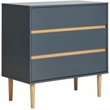 House Nordic Temno siva nizka komoda 80x80 cm Bisley – | Shoptok.si