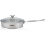 Metalac INOX TAVA SANTINO 24 CM/2,40 LIT BOROSILIKAT POKL. CrNi 18/10 Cijene