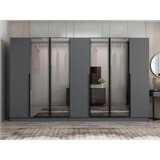 Hanah home ormar sa reflektujućim staklom Nisa 20599, 315 cm, antracit | Eponuda.com