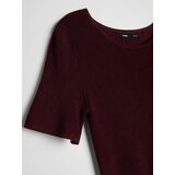 Sinsay Bluza u stilu pulovera s viskozom i volanom | shoptok.hr