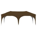  Zložljivi šotor za zabave 575 x 288 x 245 cm Taupe, (5000248721) | Shoptok.si