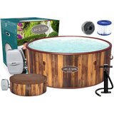 Bestway Jacuzzi na napuhavanje 180x66cm - detalj drvo | shoptok.hr