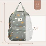 Kidzroom ruksak Lille Small Talk - Green | shoptok.hr