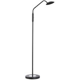 Fischer & Honsel Črna LED zatemnitvena stoječa svetilka s steklenim senčilom (višina 135 cm) Tallri – | Shoptok.si