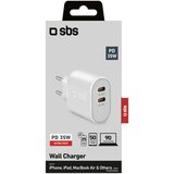 Sbs Wall Charger weiss 35W 2xUSB-C | Shoptok.si