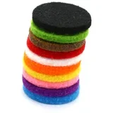 Nadomestne blazinice za aromaterapevtske ogrlice – 30 mm-10kos - Cotton non-woven pads