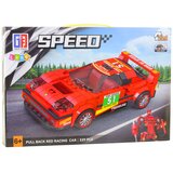Kockice za slaganje sportskog automobila Speed 329 - crveni | Shoptok.si