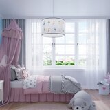 Sollux SL.1417 - Dečiji luster na lanku FAIRY, 1xE27/15W/230V, prečnik 40 cm | Eponuda.com