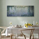 Slika - Claude Monet – The Water Lilies – Clear Morning with Willows 100x40 Na talijanskom platnu | shoptok.hr
