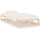 The Living Store Posteljni okvir 90x200 cm trden les - Posteljni Okvir, (21523773) | Shoptok.si
