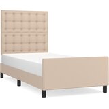  Okvir za krevet s uzglavljem cappuccino 80x200 cm umjetna koža | shoptok.hr