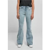 UC Ladies Women's high-waisted denim trousers, light blue washed
