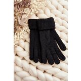 Kesi Women's smooth gloves black Cene