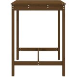  Vrtni stol boja meda 82,5 x 82,5 x 110 cm od masivne borovine | shoptok.hr