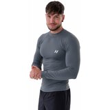 NEBBIA muška majica dugih rukava active grey xxl