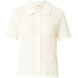 Levi's Pletena jopa 'Susanna Floral Crochet Shirt' bela Cene