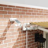  Skrovita tenda Šareni 500 × 300 cm Poliester i metal | shoptok.hr