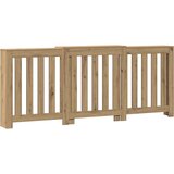  Pokrov za radijator boja artisian hrast 205x21,5x83,5 cm drveni | shoptok.hr
