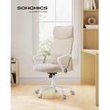 Songmics ergonomska uredska stolica bež | shoptok.hr