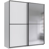Modern Living Omara Z Drsnimi Vrati Ulm, Bela, Črna | Shoptok.si
