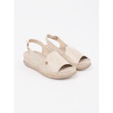 GOODIN Beige sandals with leather insole | Shoptok.si