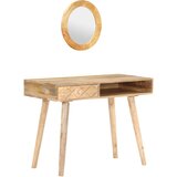 vidaXL Mizica za ličenje 100x50x76 cm trden mangov les | Shoptok.si