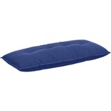 vidaXL Poglavni vzglavnik Policijska modra 120 x 50 cm Žametna tkanina | Shoptok.si