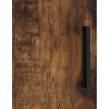 vidaXL Kopalniška omarica s predalom Dimljeni hrast 30 x 35 x 80 cm | Shoptok.si