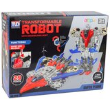  avion-robot za sestavljanje 2u1 s 29 elementi | Shoptok.si