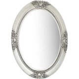  Zidno ogledalo u baroknom stilu 50 x 70 cm srebrno | shoptok.hr