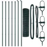 Euro Ograda Set od 2 Zelena Čelik obložen praškom 10 x 1.2 m | shoptok.hr