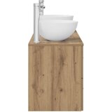  Set ormarića za kupaonicu 3 kom. Hrast artisan Smeđa 49,5 x 41 x 64,5 cm | Shoptok.si