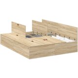  Krevet za pohranu Sonoma hrast 135x190 cm | shoptok.hr