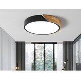  LED Plafonjera EL2492 O 24W 3000/4000K Drvo Crna 04.0501 cene