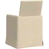  Trpezarijske stolice 2 pcs Krema 57 x 67 x 95 cm tkanina | shoptok.hr