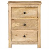 Furnova Nočna omarica 45x35x60 cm trden mangov les, (21927111) | Shoptok.si
