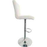  Barska stolica PU bijela 42x55,5x119 cm | shoptok.hr