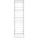 vidaXL gabionske stupne košare 2 kom 50 x 50 x 180 cm željezne | shoptok.hr