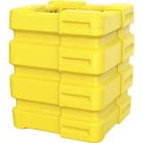 Axelent Zaščita stebrov X-Protect, VxŠxD 330 x 900 x 330 mm, cinkovo rumena RAL 1018 | Shoptok.si