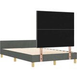  Postelja Temno Siva 120x190 cm Tekstil, (22049159) | Shoptok.si