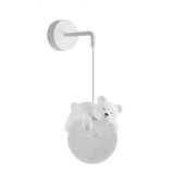 Toolight Zidna lampa Kinkiet White Bear G161-1W | shoptok.hr