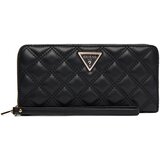 Guess GIULLY II SLG LARGE ZIP AROUND SWQG96 73146 Crna | shoptok.hr