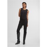Urban Classics Women's Long Tech Mesh Jumpsuit in Black | shoptok.hr