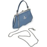 Vivienne Westwood Ročne torbice GRANNY FRAME PURSE Modra | Shoptok.si