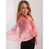 Fashion Hunters Women's coral scarf with print