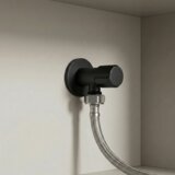 REA Bath Kotnični ventil 02 1/2" x 3/4" Black | Shoptok.si